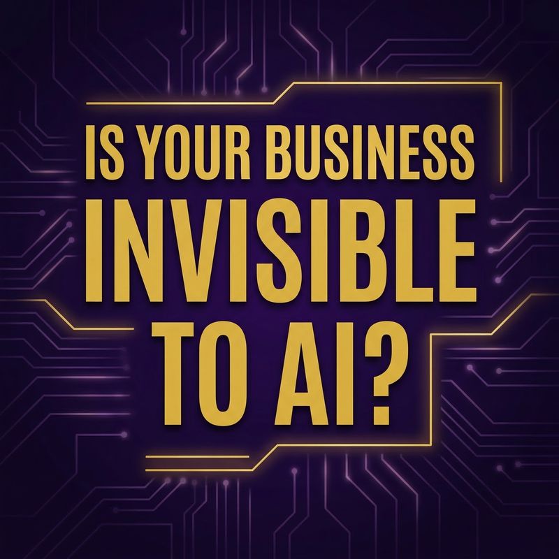 Is Your Business Invisible to AI?