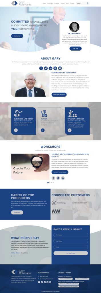 Internet Dominators web development sample