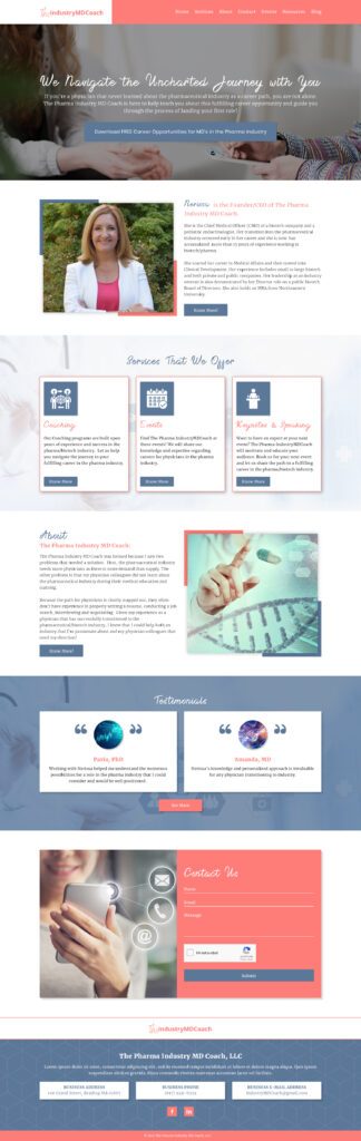 Internet Dominators web development sample