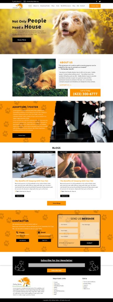 Internet Dominators web development sample