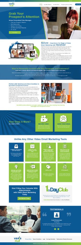 Internet Dominators web development sample